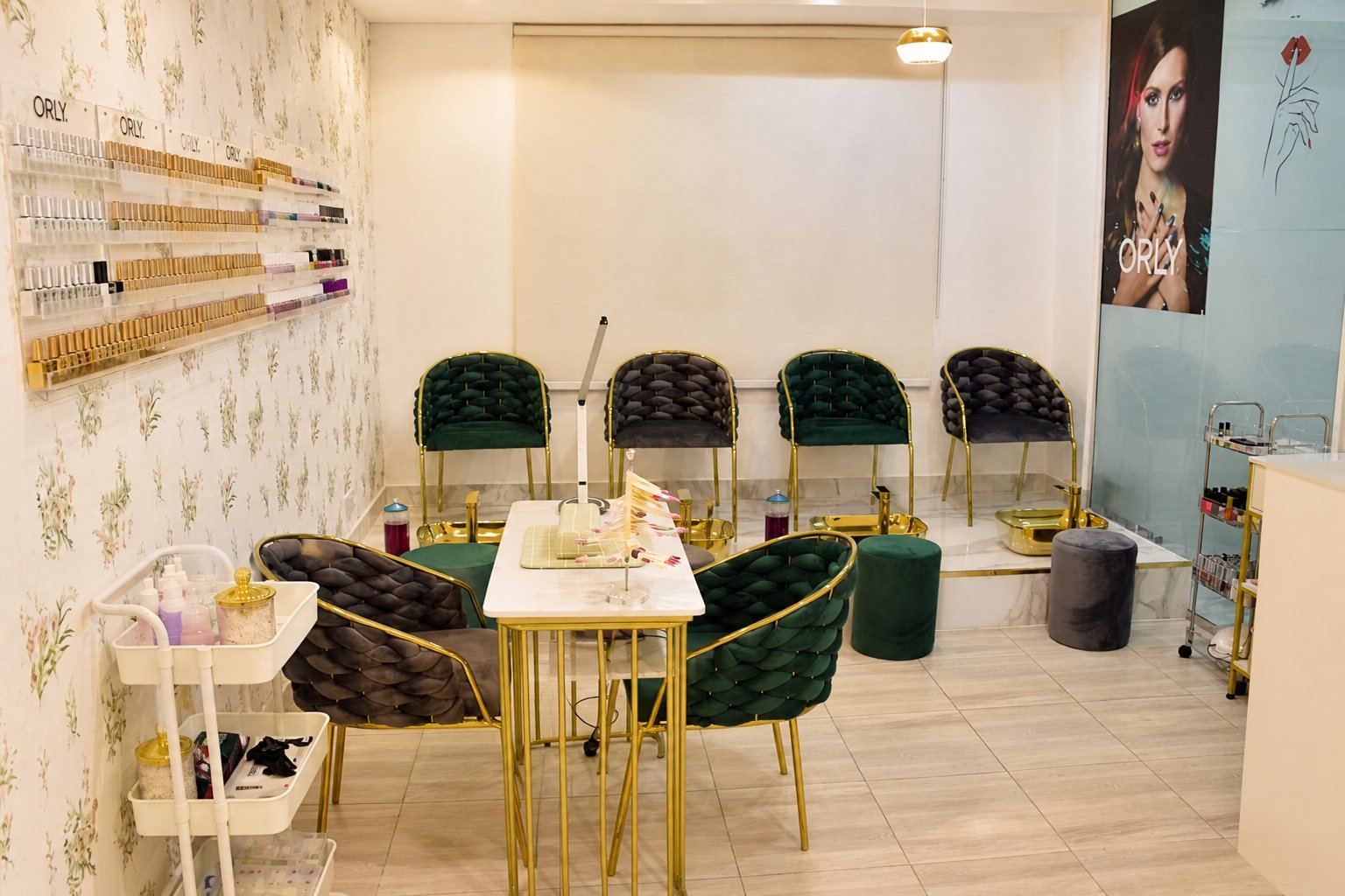 Nails services at Green Velvet Ladies Salon