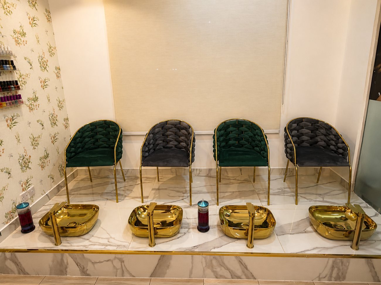 Nails at Green Velvet Ladies Salon, Abu Dhabi